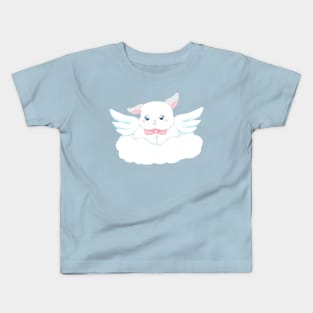 Claude in the cloud | Bunniesmee Wedding Edition Kids T-Shirt